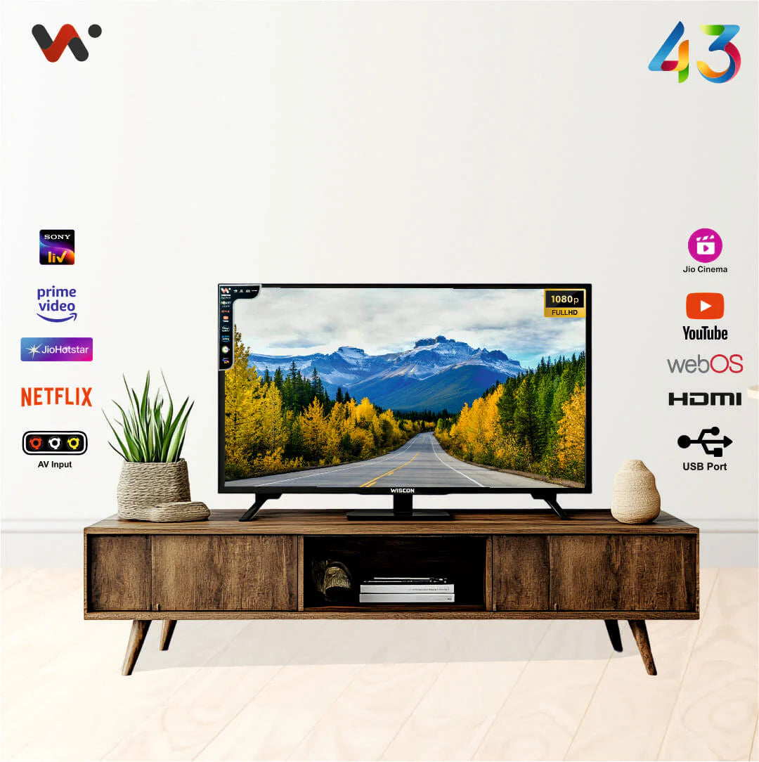 Wiscon 43 inch WEBOS 4K UHD LED TV